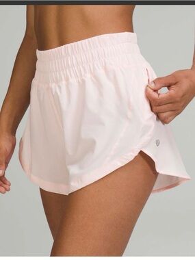 lululemon athletica Light Pink Athletic Shorts with lululemon original bag
